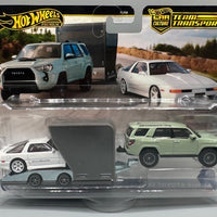 Hot Wheels Team Transport '89 Toyota Supra & '18 Toyota 4Runner