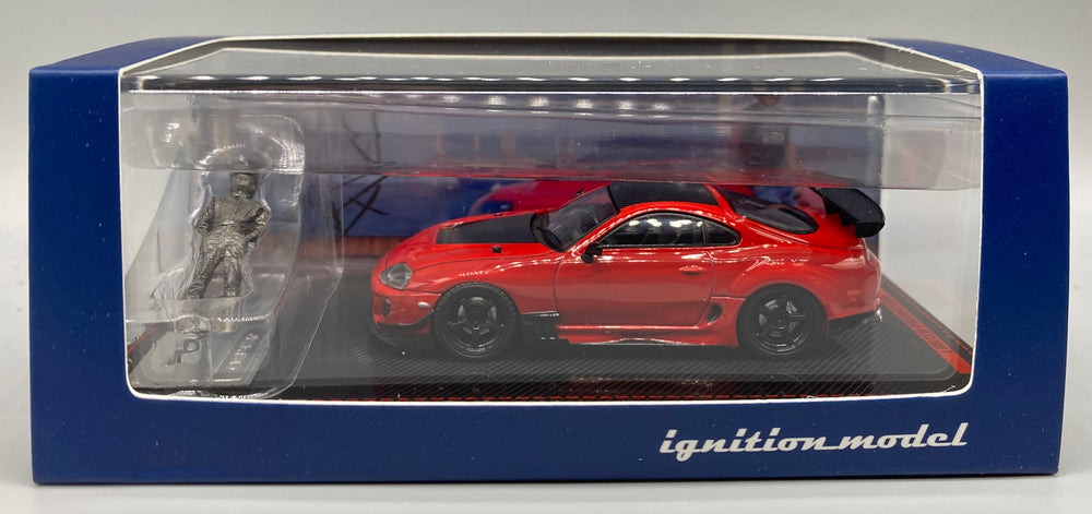 Ignition Model 1:64 Toyota Supra (JZA80) RZ Orido Street Ver Red