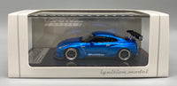 Ignition Model 1:64 X Tarmac Works 1/64 Pandem R35 GT-R Blue Metallic
