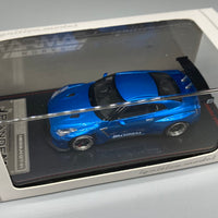 Ignition Model 1:64 X Tarmac Works 1/64 Pandem R35 GT-R Blue Metallic