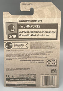 Hot Wheels Subaru WRX Sti Factory Sealed