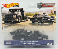 Hot Wheels Team Transport '66 Super Nova & Retro Rig
