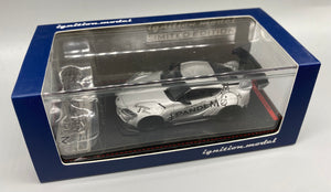 Ignition Model 1:64 Pandem Supra (A90) Silver With Figure