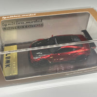 Ignition Model 1:64 Liberty walk LB Works GT-R R35 Type 2 Red With Engine Resin Model