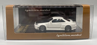 Ignition Model 1:64 Nissan Nismo R34 GTR-R R-Tune White Resin Model
