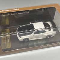 Ignition Model 1:64 Nissan Nismo R34 GTR-R R-Tune White Resin Model