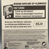 Hot Wheels Nissan Skyline GT-R (BNR32)