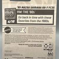 Hot Wheels '89 Mazda Savanna RX-7 & FC3S Factory Sealed