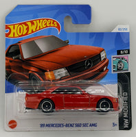 Hot Wheels '89 Mercedes Benz 560 SEC AMG
