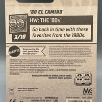 Hot Wheels '80 El Camino Factory Sealed