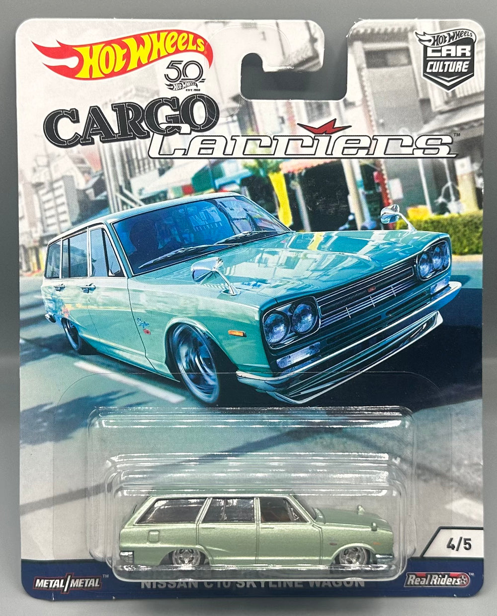 Hot Wheels Cargo Carriers Nissan C10 Skyline Wagon