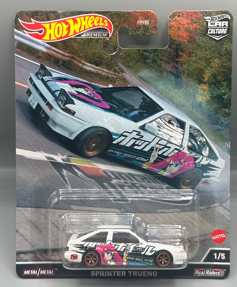 Hot Wheels Mountain Drifters Toyota AE86 Sprinter Trueno