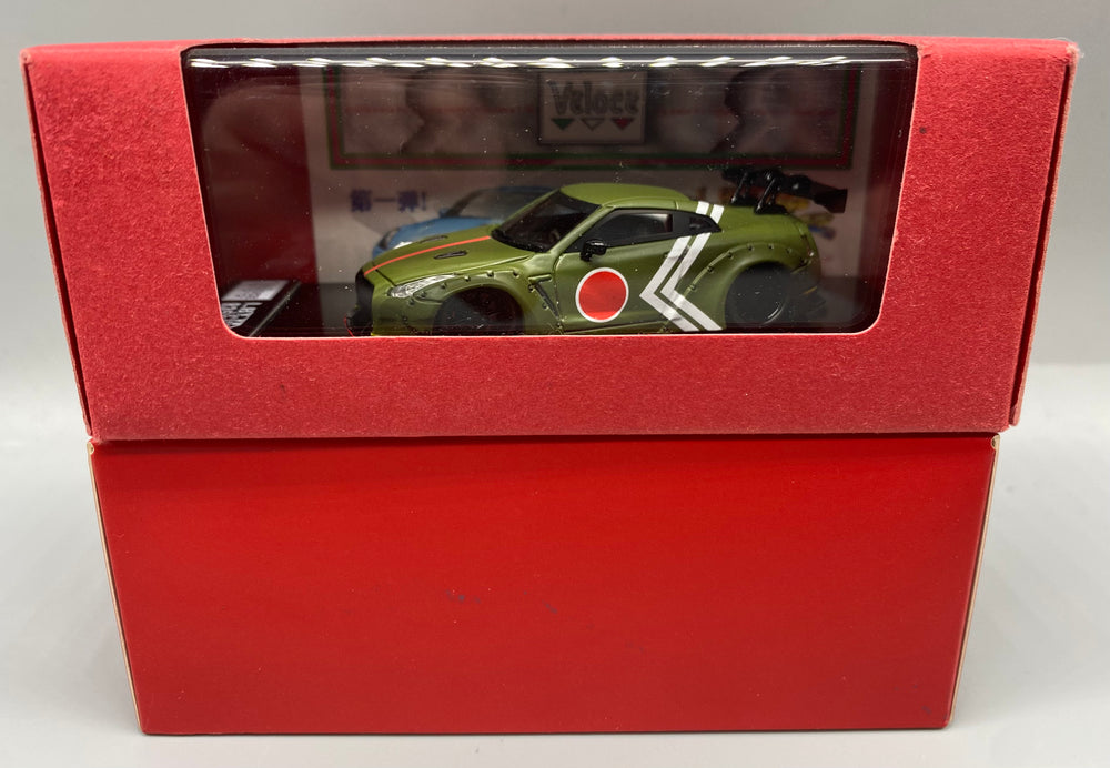 Veloce 1/64  Liberty Walk LB Silhouette Works Nissan 35GT-RR Resin Model