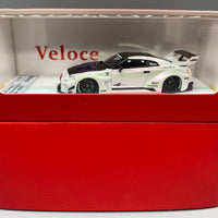 Veloce 1/64  Liberty Walk LB Silhouette Works Nissan 35GT-RR Resin Model (Chameleon Purple)