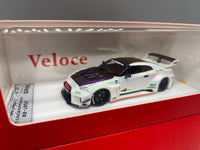 Veloce 1/64  Liberty Walk LB Silhouette Works Nissan 35GT-RR Resin Model (Chameleon Purple)
