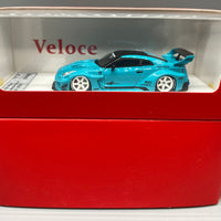 Veloce 1/64  Liberty Walk LB Silhouette Works Nissan 35GT-RR Resin Model (Miku Hair Shadow