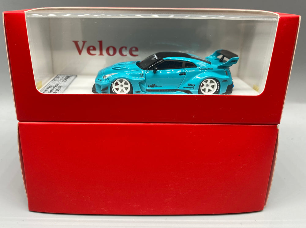 Veloce 1/64  Liberty Walk LB Silhouette Works Nissan 35GT-RR Resin Model (Miku Hair Shadow