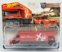 Hot Wheels Team Transport Alfa Romeo 155 V6 Ti & Fleet Flyer
