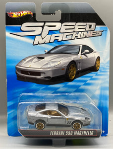 Hot Wheels Speed Machines Ferrari 550 Maranello