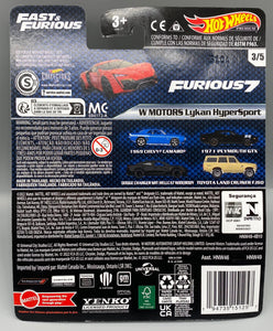 Hot Wheels Fast & Furious W Motors Lykan Hypersport