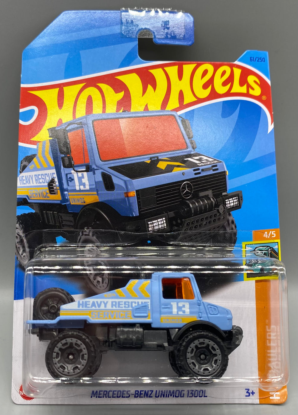 Hot Wheels Mercdes Benz Unimog 1300L