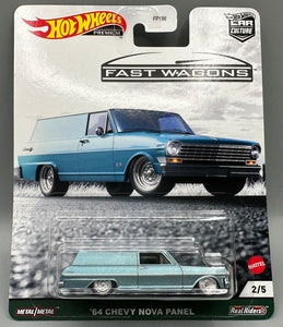 Hot Wheels Fast Wagons '64 Chevy Nova Panel