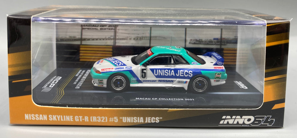 Inno64 Nissan Skyline GT-R (R32) No.5 Unisia Jecs
