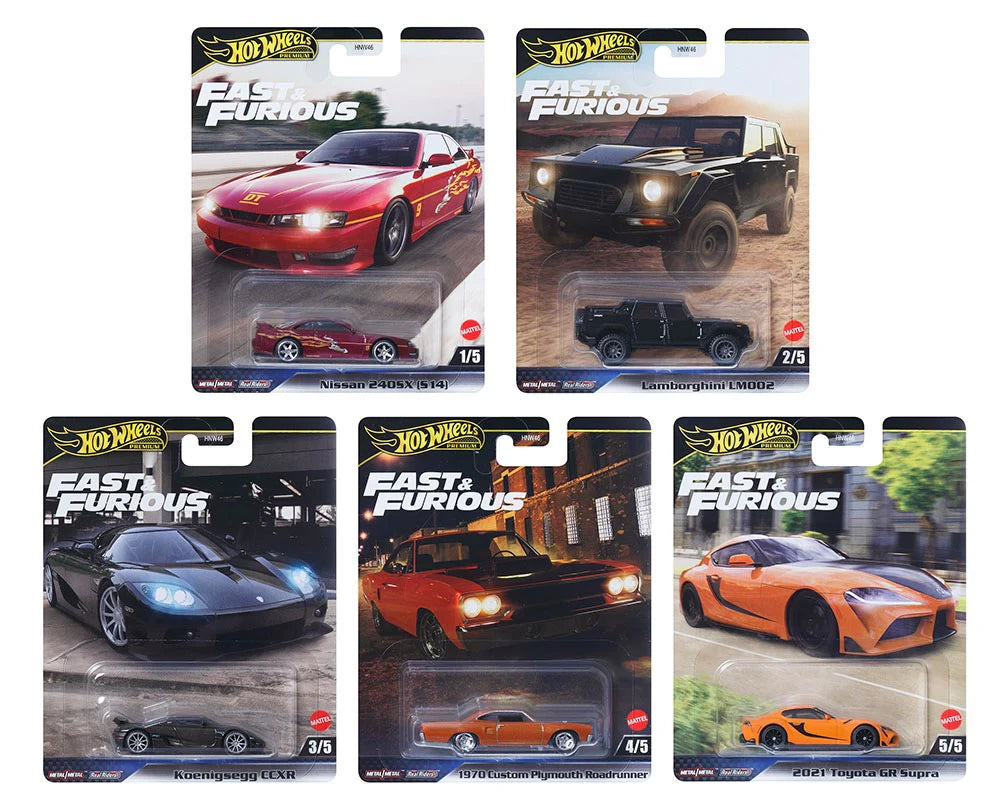 Hot Wheels Fast & Furious MIx L 2025