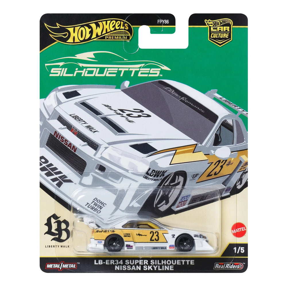 Hot Wheels Liberty Walk LB ER34 Super Silhouette Nissan Skyline