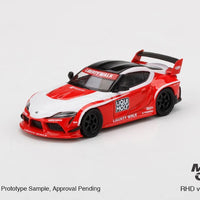 Mini GT 290 Liberty Walk LB Works Toyota GR Supra Liqui Moly