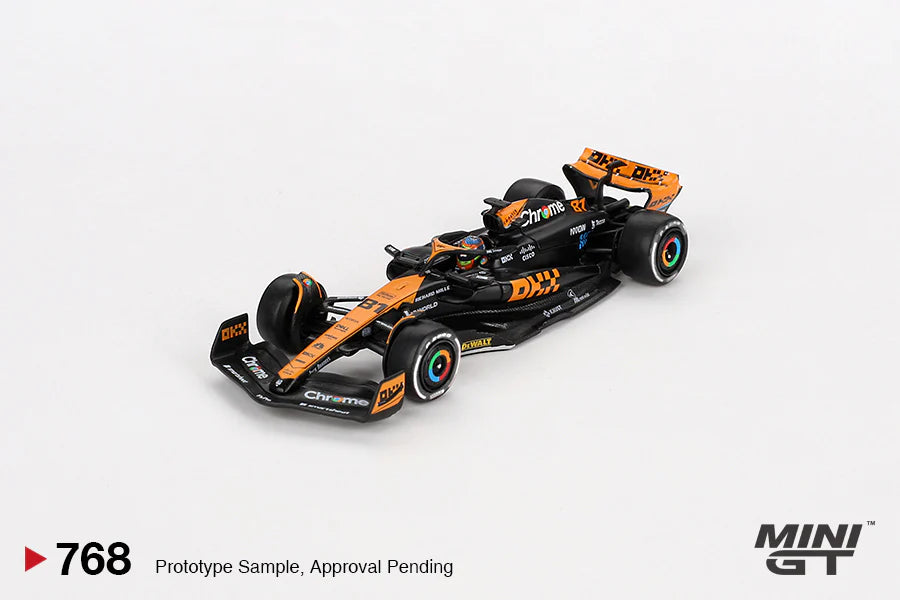Mini GT 768 Mclaren MCL60 NO.81 Oscar Piastri 2023 F1 Japanese GP 3