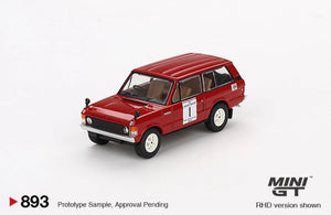 Mini GT 893 Range Rover 1971 International Hill Rally Winner