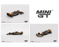 Mini GT 1145 Mclaren MCL38 #4 2024 F1 Hungarian GP 2nd Place Lando Norris