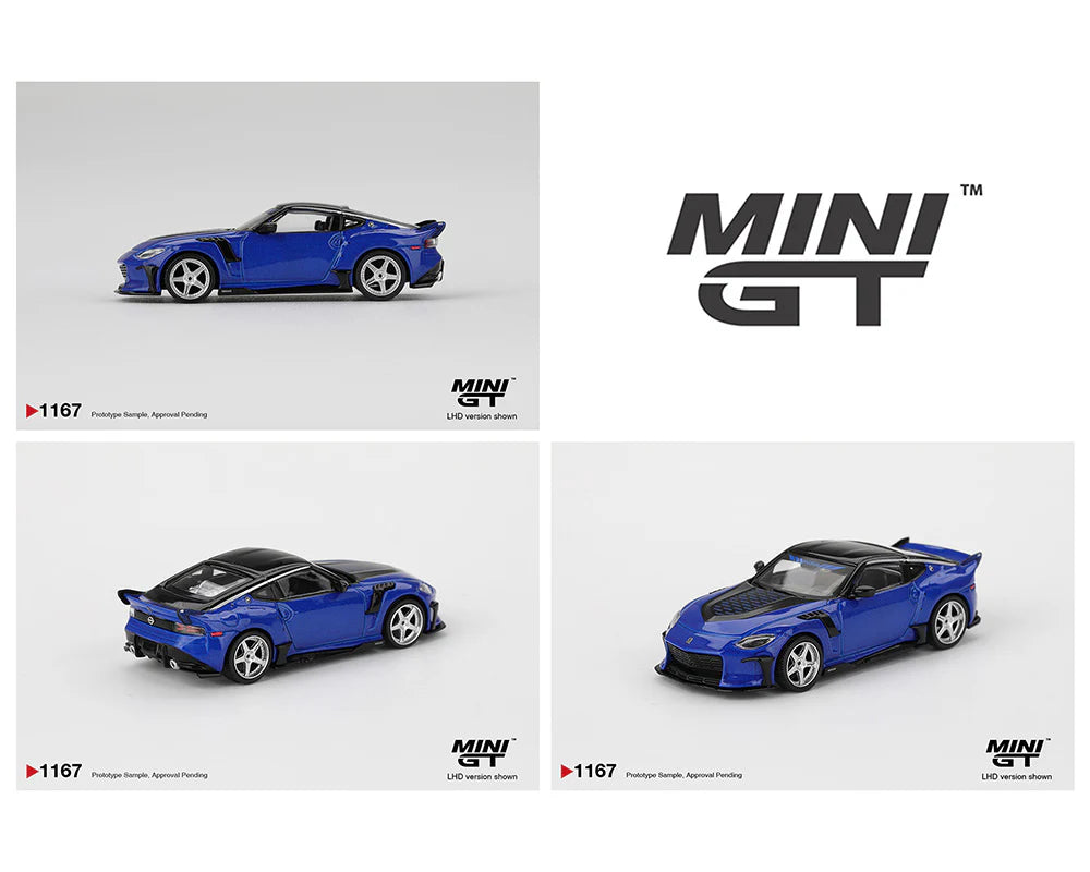 Mini GT 1167 Nissan Fairlady Z Veilside FFZ400 Seiran Blue | HW