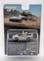 Mini GT 805 Porsche 911 Dakar Rallye Design Package White/Gentian Blue Metalic Chase