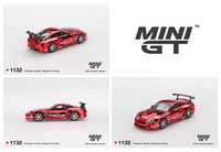 Mini GT 1132 Toyota Supra (A80) Top Secret GT-300 Top Secret Red Chrome
