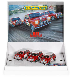Scalextric 1965 Monte Carlo Rally Mini Triple Pack