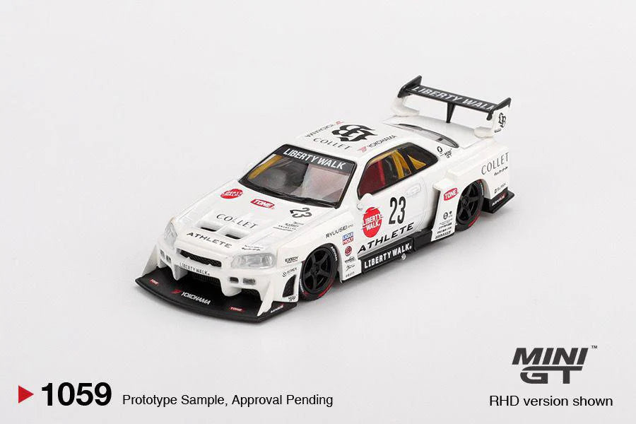 Mini GT 1059 Nissan LB ER34 Super Silhouette Athlete/Collet