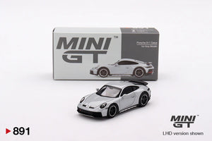 Mini GT 891 Porsche 911 Dakar Ice Grey Metallic