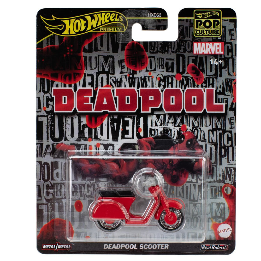 Hot Wheels Deadpool Scooter