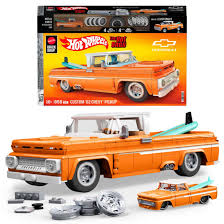 Mattel Brick Shop Hot Wheels Custom ’62 Chevy Pickup Building Set
