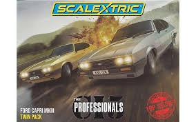 Scalextric The Professionals Ford Capri Mk3 Twin Pack