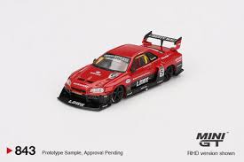 Mini GT 843 Nissan LB-ER34 Super Silhouette Skyline