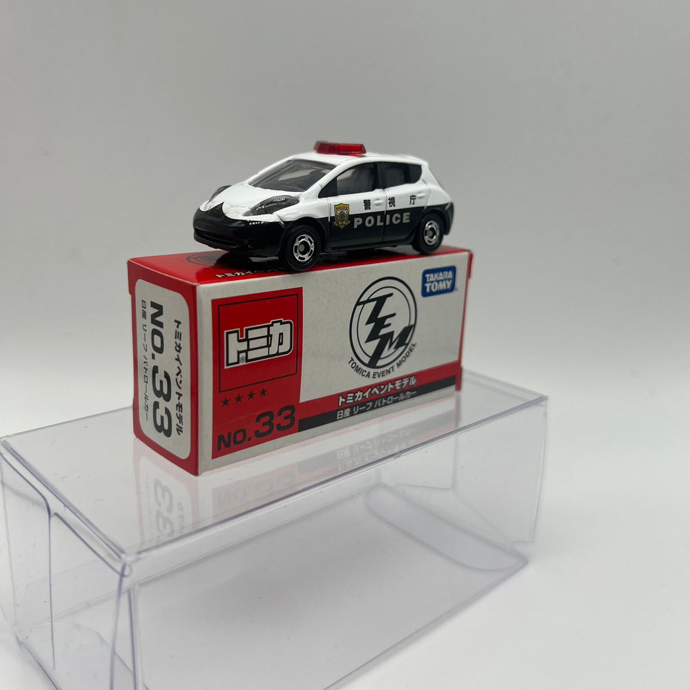 Tomica Event Model Nissan Leaf Police Car