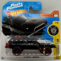 Hot Wheels Fast & Furious '70 Dodge Charger