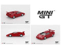 Mini GT 1192 Lamborghini Countach 25th Anniversary Red