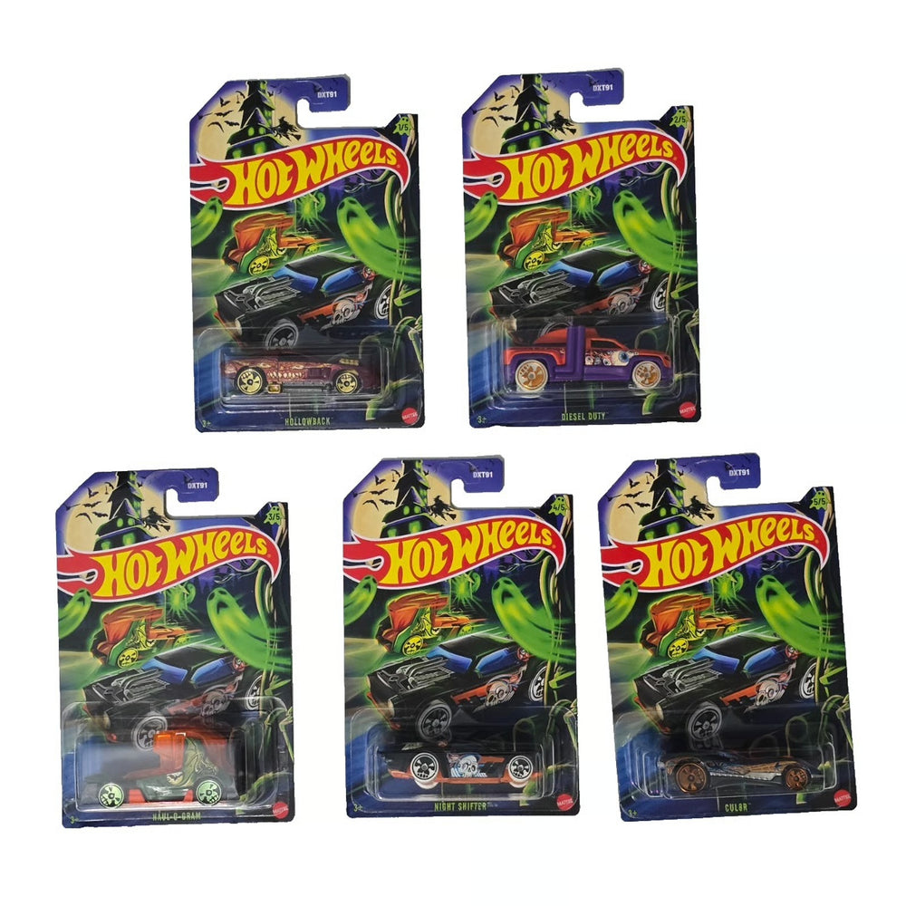 Hot Wheels Halloween 2025 5 Car Set