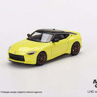 Mini GT 415 Nissan Z Proto Spec Ikazuchi Yellow