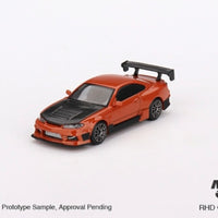 Mini GT 581 Nissan Silvia S15 D-Max Metallic Orange