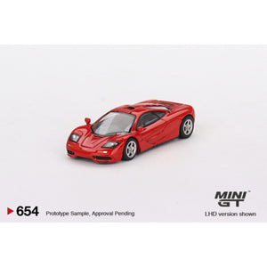 Mini GT 654 Mclaren F1 Red